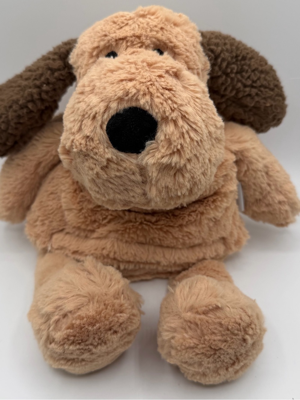 Cozy Hugs Jumbo Dog Plush 14" Lavender Microwavable Hot Cold Aromatherapy